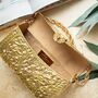 Paro Gold Brass Clutch, thumbnail 4 of 4