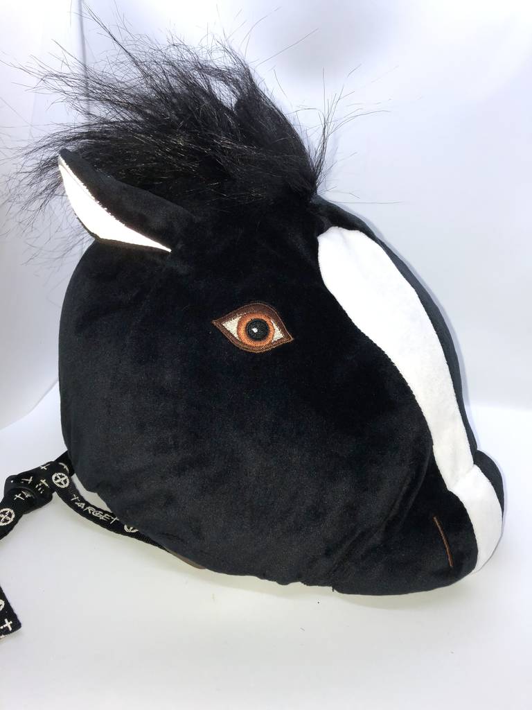 pony style helmet cover for horse riding /bike/ski by the happy