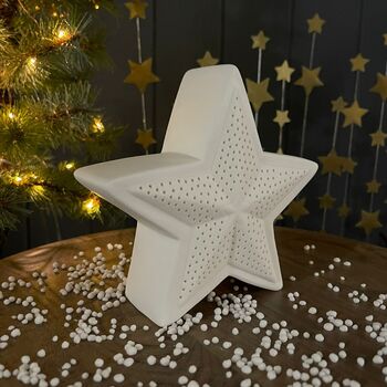 Ceramic LED Light Up Star, 3 of 4