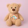 Personalised Hello World Rainbow Large Bear, thumbnail 6 of 7