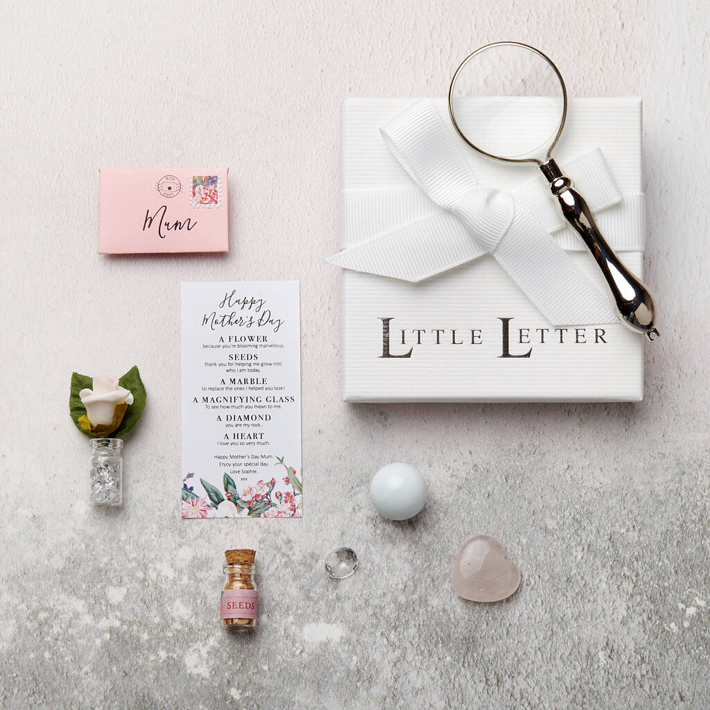 Cute Little Box Of Sentiments For Mother's Day, 1 of 6