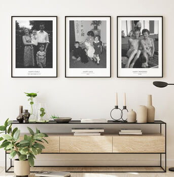 Use Your Own Wedding Photos Set Personalised Prints, 10 of 12