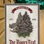 Boars Head Personalised Home Pub Sign Man Cave Sign, thumbnail 6 of 8