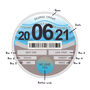 Personalised Tax Disc Keyring For Dad, thumbnail 4 of 6