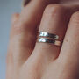 Secret Message Personalised Silver Ring 30th Birthday, thumbnail 3 of 8
