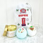 Personalised Bath Bomb And Candle Set, thumbnail 1 of 3
