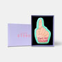 Snap My Finger Dad Joke Iced Biscuits Father's Day Letterbox Gift, thumbnail 4 of 11