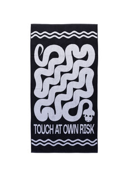 Alex Khabbazi Yod And Co Touch At Own Risk Beach Towel, 2 of 4