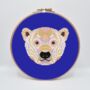 Mandala Polar Bear Cross Stitch Kit, thumbnail 2 of 6