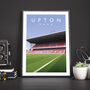 West Ham Upton Park Bobby Moore Stand Poster, thumbnail 3 of 7