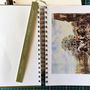 'Sporting Pictures Of England' Upcycled Notebook, thumbnail 3 of 4