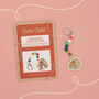 Make Your Own Gingerbread House Keyring, thumbnail 1 of 5