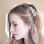 Crystal And Pearl Wedding Hair Comb 'Ellen One', thumbnail 1 of 2