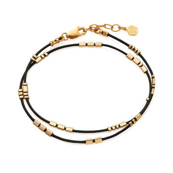 Personalised Ladies Morse Code Leather Wrap Bracelet, 7 of 12