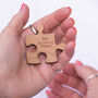 Wooden My Missing Piece Puzzle Token, thumbnail 5 of 6