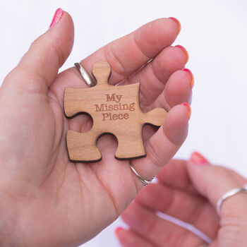 Wooden My Missing Piece Puzzle Token, 5 of 6