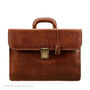 Personalised Men's Classic Leather Briefcase 'Paolo2', thumbnail 2 of 12