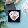 Personalised Cat Wedding Heart Keepsake, thumbnail 4 of 7