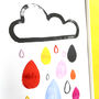 Rainbow Rain Print, thumbnail 3 of 6