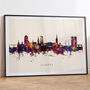 Dundee City Skyline Print, thumbnail 6 of 12