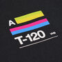 T120 Black Retro Tech Sweatshirt, thumbnail 2 of 7