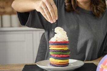 Rainbow Coloured Pancakes Kit, 5 of 6