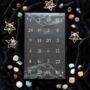 24 Day Christmas Advent Calendar Crystals Gemstone Gift, thumbnail 5 of 7