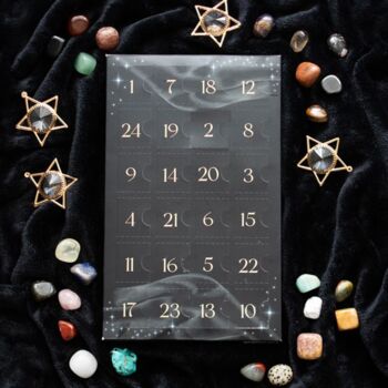 24 Day Christmas Advent Calendar Crystals Gemstone Gift, 5 of 7