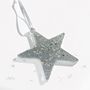 Memorial Star Christmas Tree Bauble, thumbnail 2 of 8