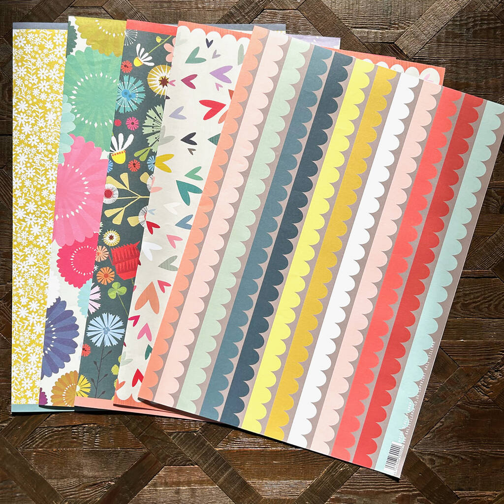 Grown Up Wrapping Paper Pack, 1 of 11