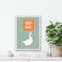 Silly Goose Print, thumbnail 1 of 3