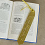 Personalised Thank You Teacher Busy Bee Bookmark, thumbnail 1 of 2
