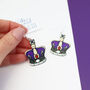 Crown Jewels Coronation Celebration Earrings, thumbnail 9 of 12