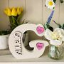 Personalised Granny G Letter Mother's Day Gift Ivory, thumbnail 4 of 9