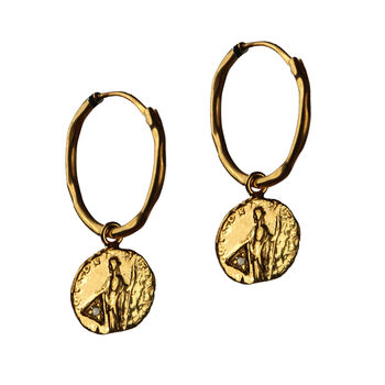 Aethra Gold Earrings, 3 of 8