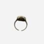 Moon Face Sterling Silver Adjustable Ring, thumbnail 5 of 9