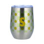 Personalised Checkerboard Initial Thermos Tumbler, thumbnail 2 of 6
