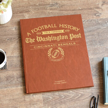 Cincinnati Bengals Personalised Gift Newspaper Book, 7 of 11