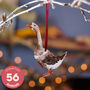 Greater White Fronted Goose Hanging Decoration, thumbnail 1 of 10