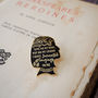 Cleopatra Enamel Pin Shakespeare's Heroines Collection, thumbnail 1 of 4