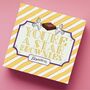 Hand Iced You’re A Star Brownies Congratulations Gift, thumbnail 2 of 3