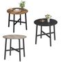 Industrial Round Kitchen Dining Table, thumbnail 8 of 9