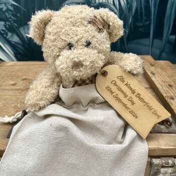 Personalised Teddy Bear In A Bag, 2 of 7