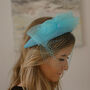 Turquoise Occasion Hat Band Crown 'Talulla', thumbnail 1 of 12