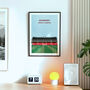 Arsenal Highbury Stadium Football Art Print Gift, Framed Or Unframed, thumbnail 2 of 9