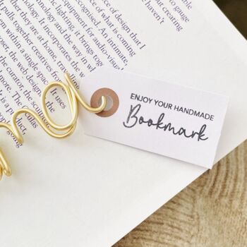 Personalised Wire Bookmark Gift For Grandma, 4 of 11
