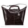 Personalised Large Leather Luggage Bag 'Fabrizio', thumbnail 3 of 12