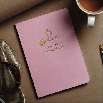 Personalised Breakfast Morning Notebook, 2 of 2