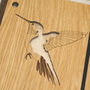 Wooden Hummingbird Notebook, thumbnail 2 of 4