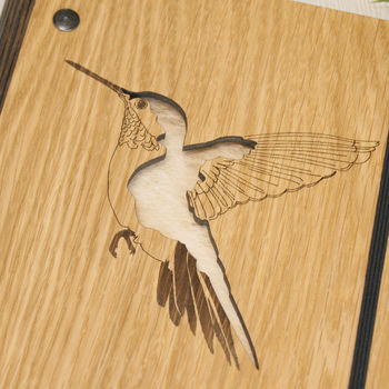 Wooden Hummingbird Notebook, 2 of 4
